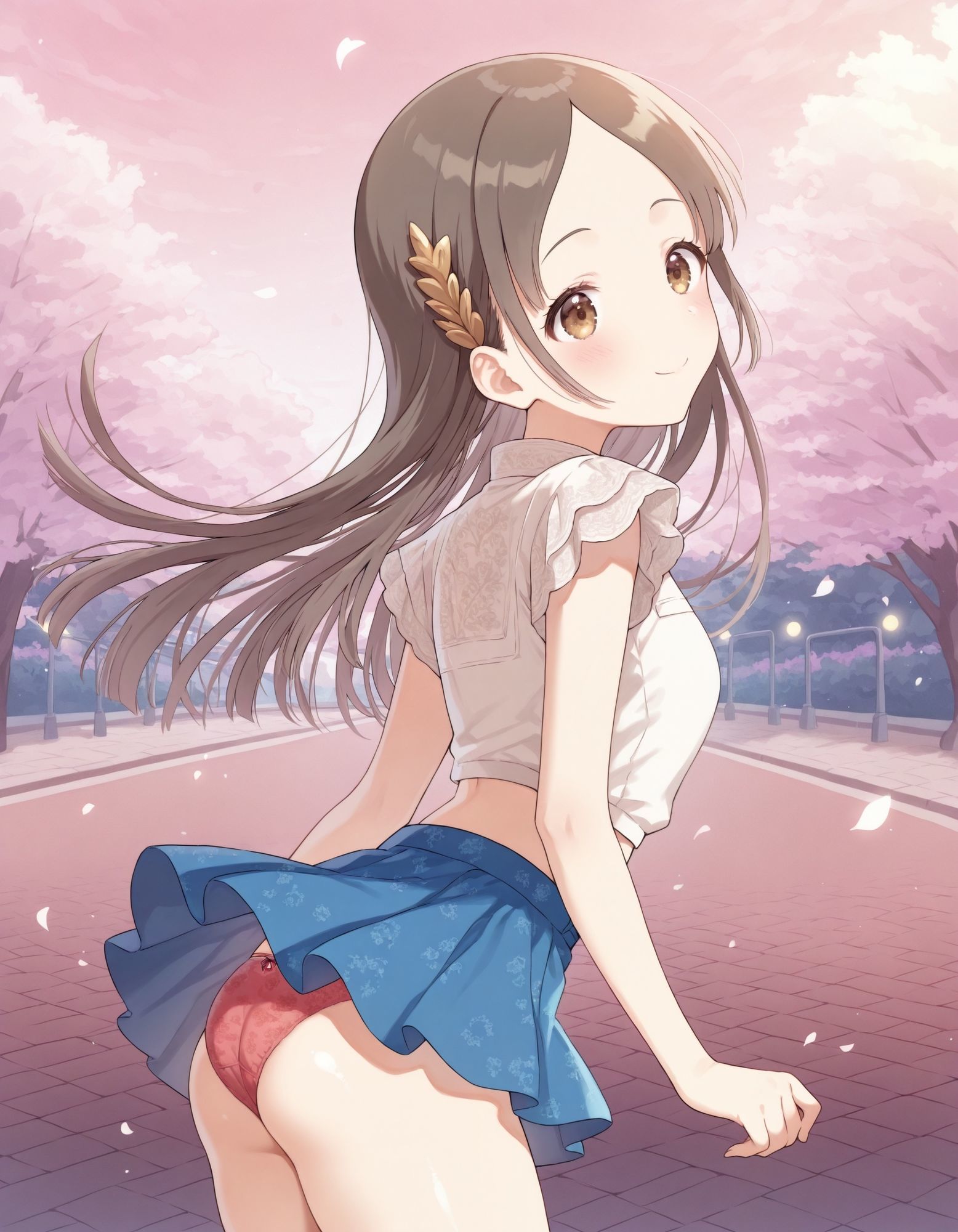 サンプル画像4:倉〇千奈のパンチラ〜私服編〜(D.P.H.) [d_643674]