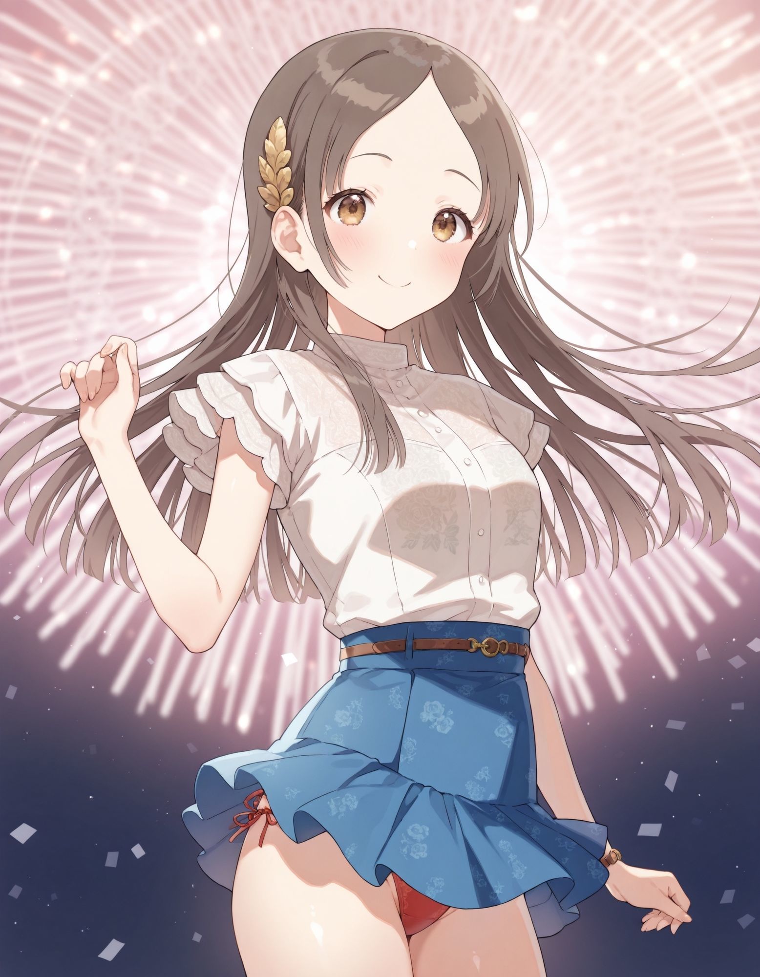 サンプル画像5:倉〇千奈のパンチラ〜私服編〜(D.P.H.) [d_643674]