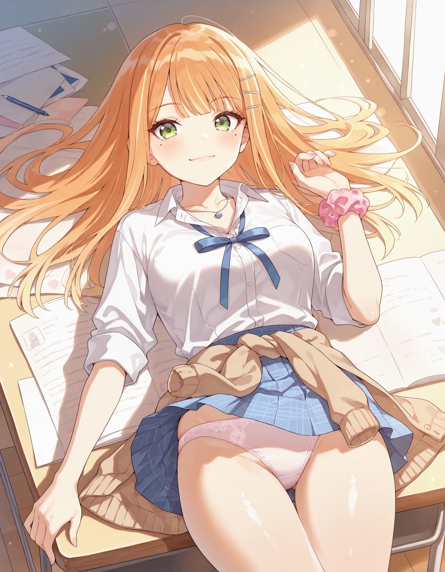 サンプル画像2:紫〇清夏のパンチラ〜制服編〜(D.P.H.) [d_643748]