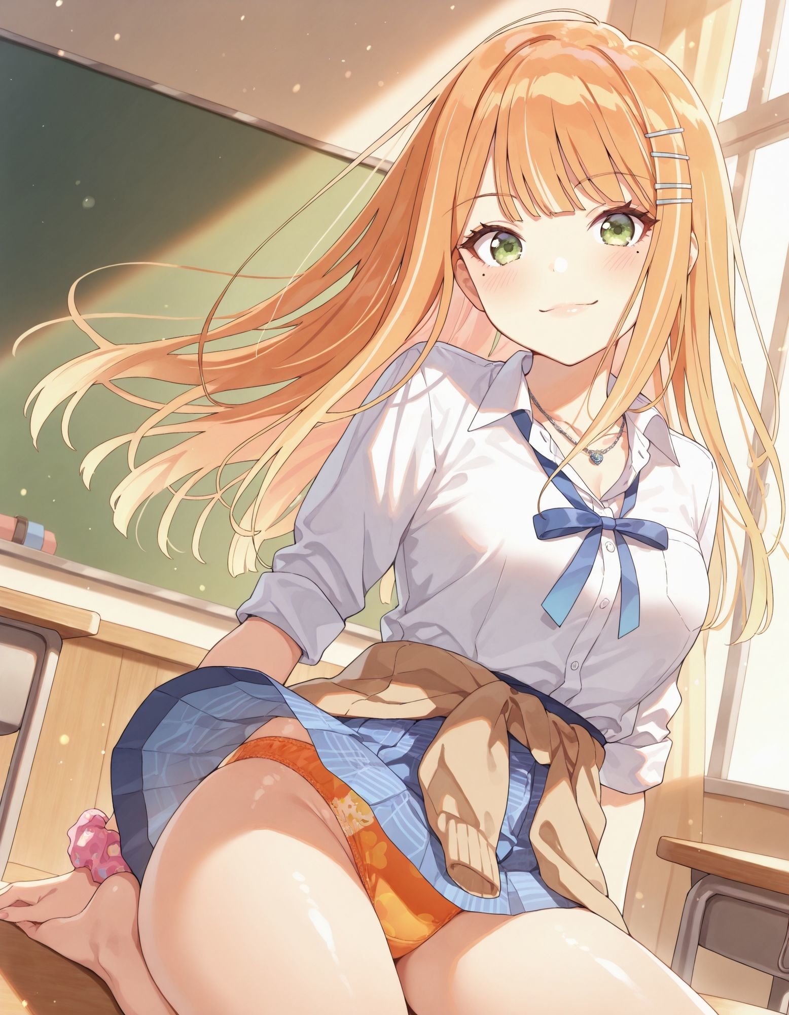 サンプル画像4:紫〇清夏のパンチラ〜制服編〜(D.P.H.) [d_643748]