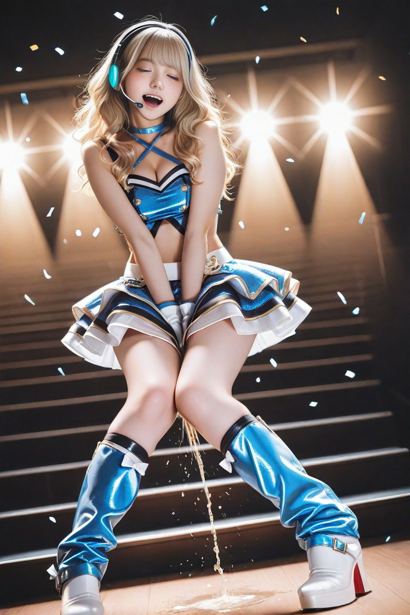 サンプル画像2:我慢できなかったアイドル 静止画版(P-AI planning) [d_643758]