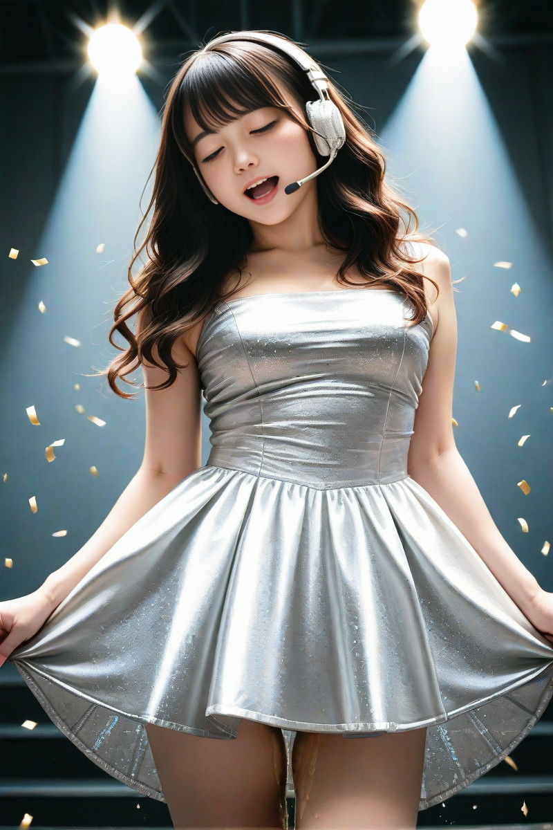 サンプル画像4:我慢できなかったアイドル 静止画版(P-AI planning) [d_643758]