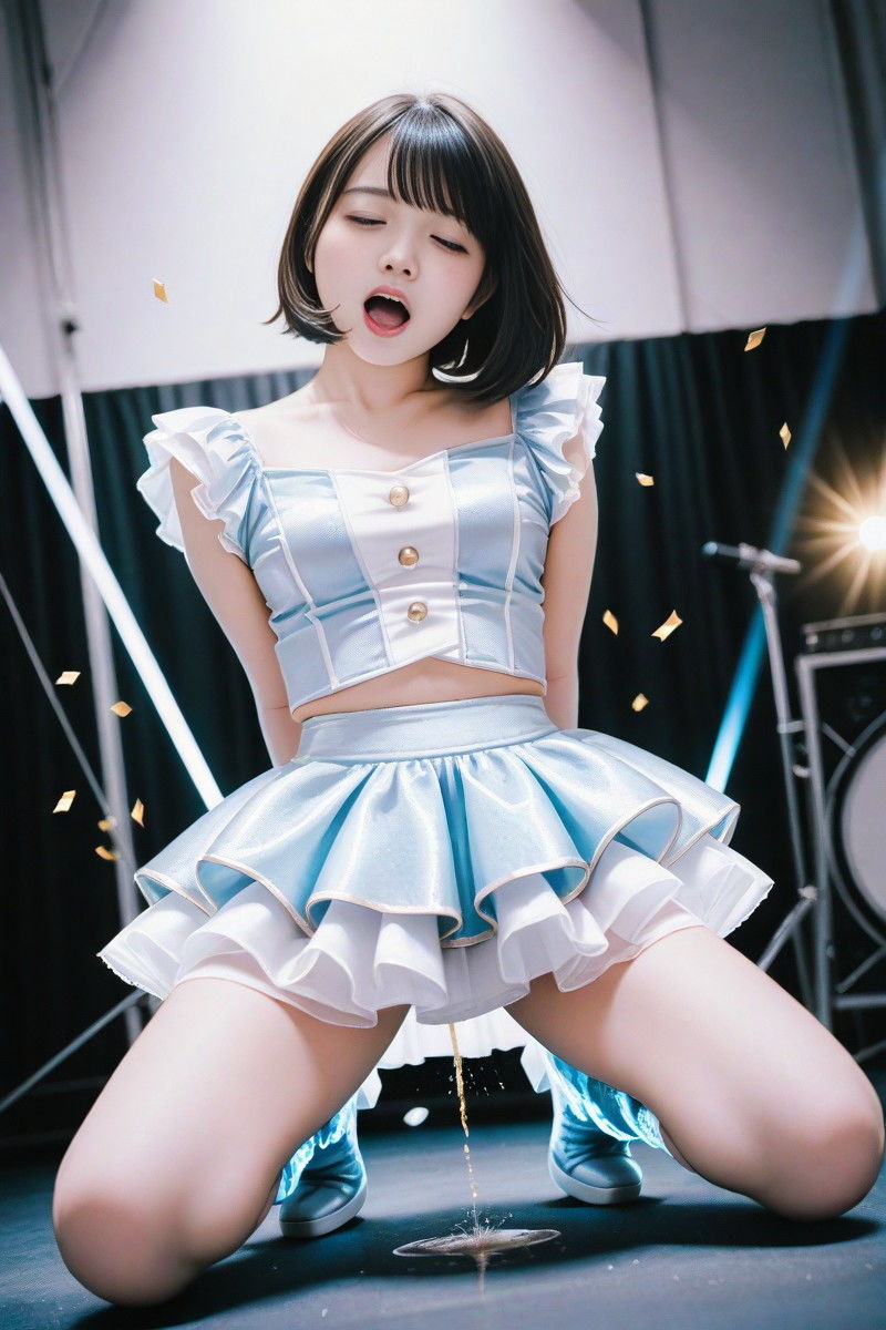 我慢できなかったアイドル 静止画版 画像5