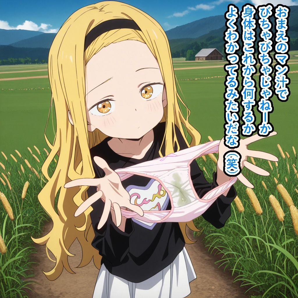 サンプル画像5:いじめをしちゃダメだよま〇なちゃん（セリフ付き）(ロステク) [d_643838]