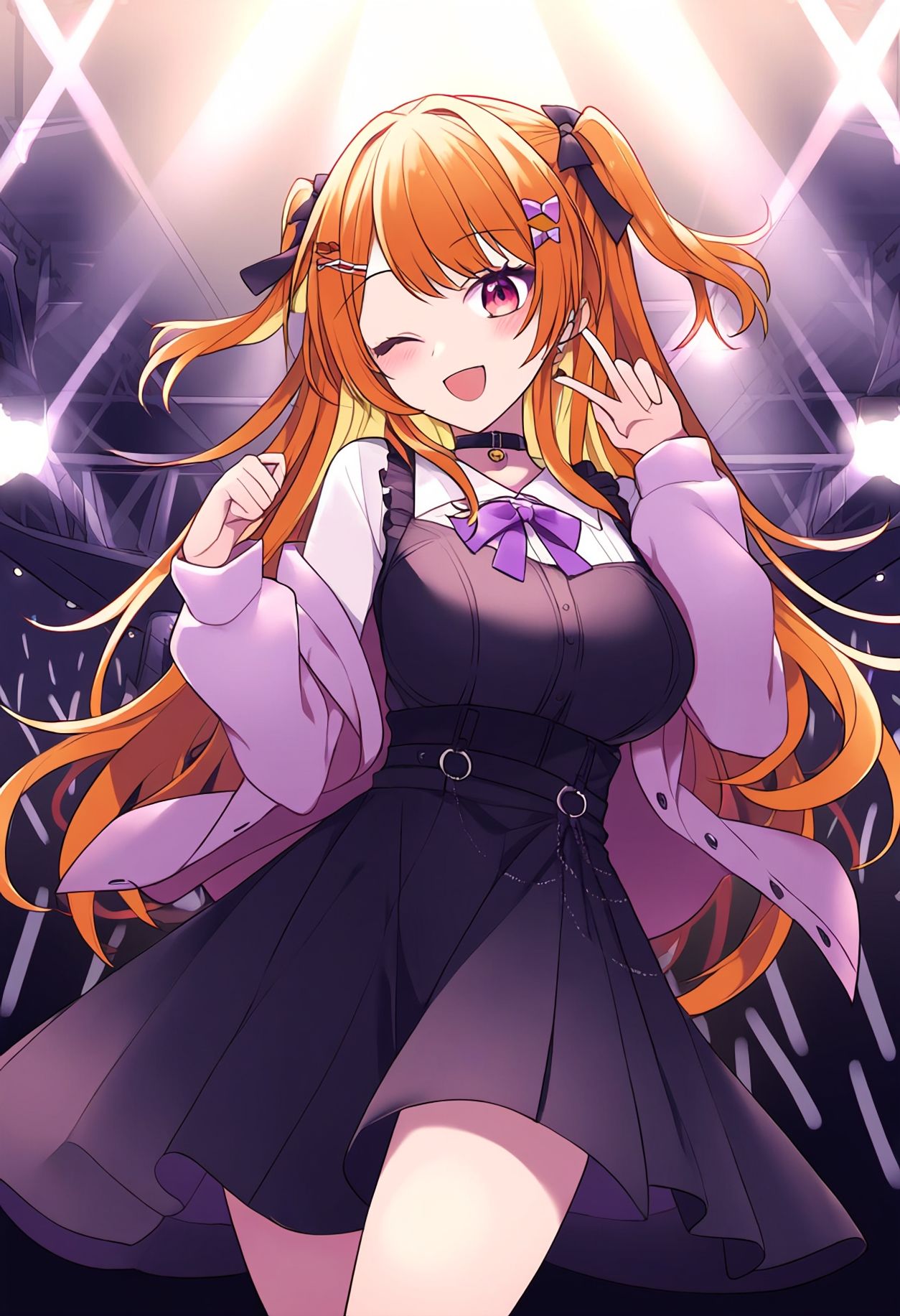 サンプル画像2:【買い切り版】バーチャル衣装故障で羞恥莉々華（English translation included）(しそぱろ@SISO_r18) [d_643856]