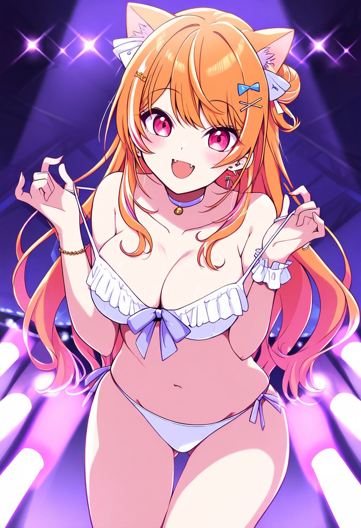 サンプル画像4:【買い切り版】バーチャル衣装故障で羞恥莉々華（English translation included）(しそぱろ@SISO_r18) [d_643856]