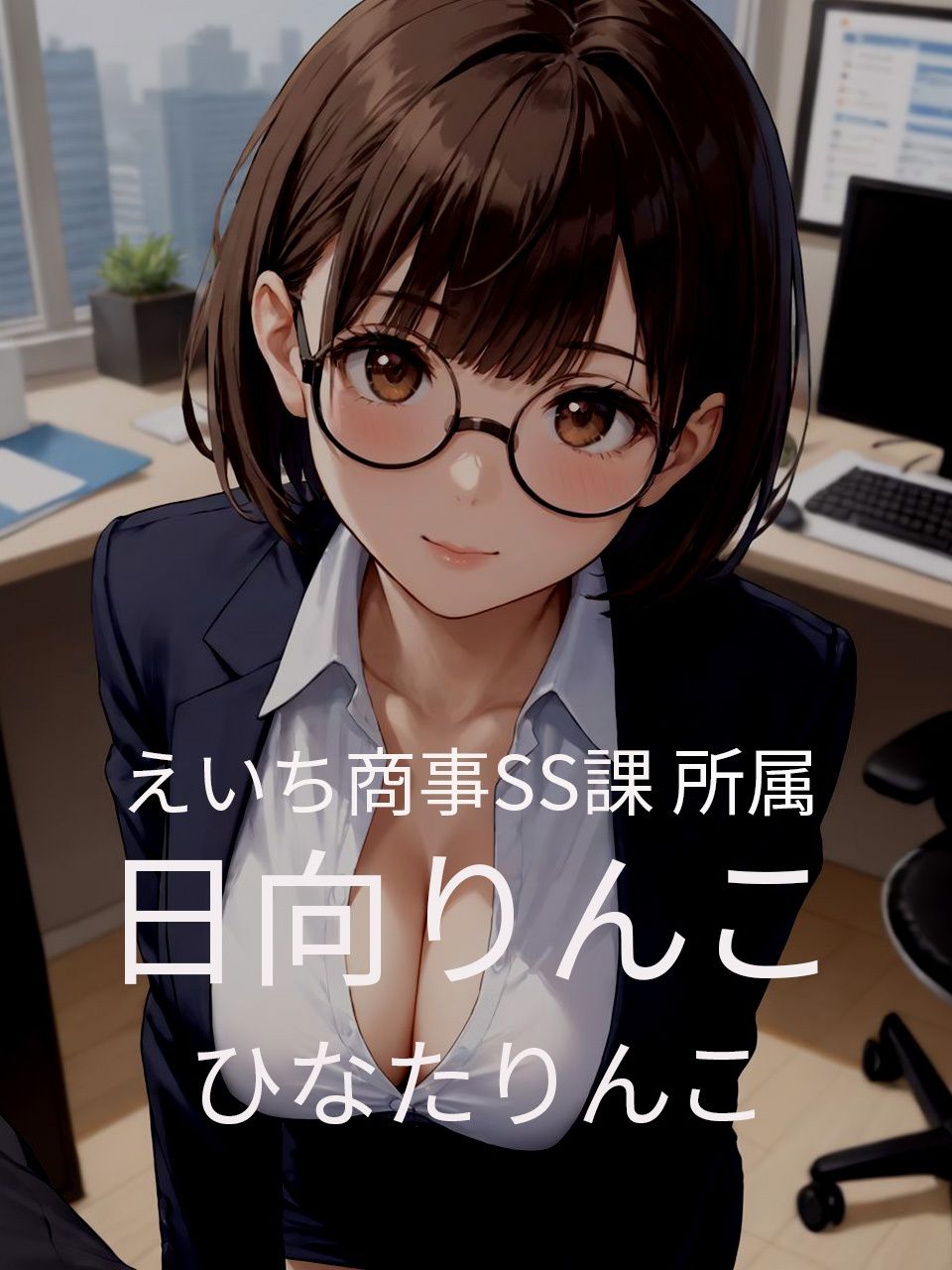サンプル画像5:あなたのやる気勃たせます〜メガネっ娘が体を張って全力ご奉仕(AIこひつじ屋) [d_643892]
