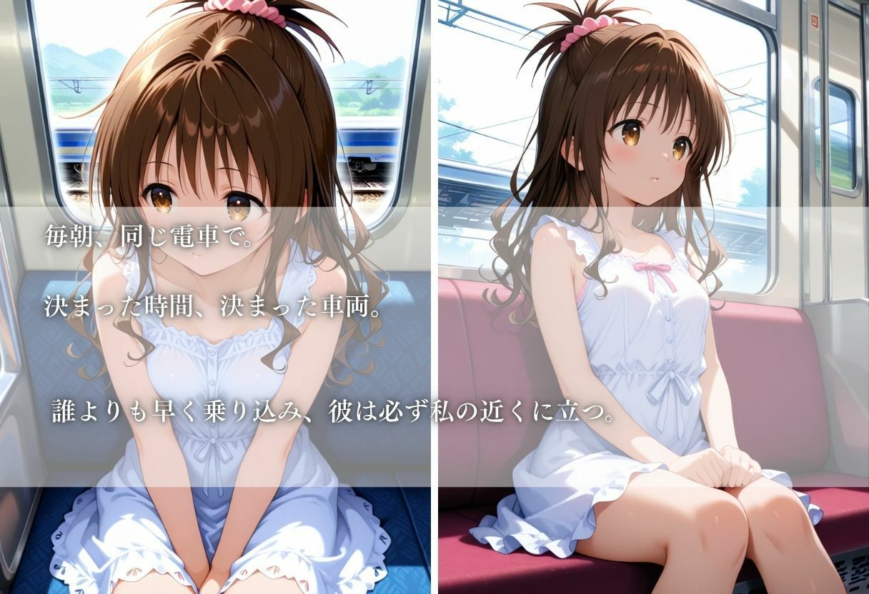 サンプル画像1:電車痴●され、妊娠した件〜結城美柑編〜(REBASE26) [d_643939]