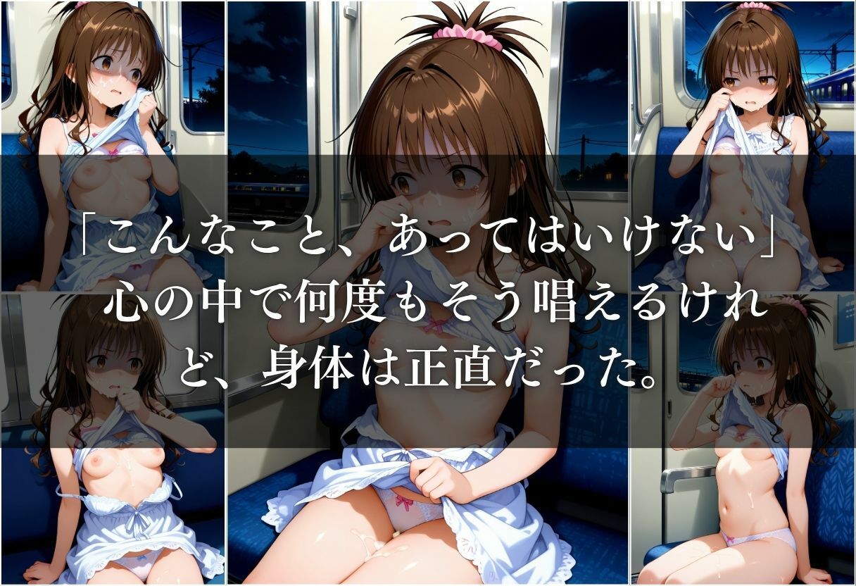 サンプル画像6:電車痴●され、妊娠した件〜結城美柑編〜(REBASE26) [d_643939]