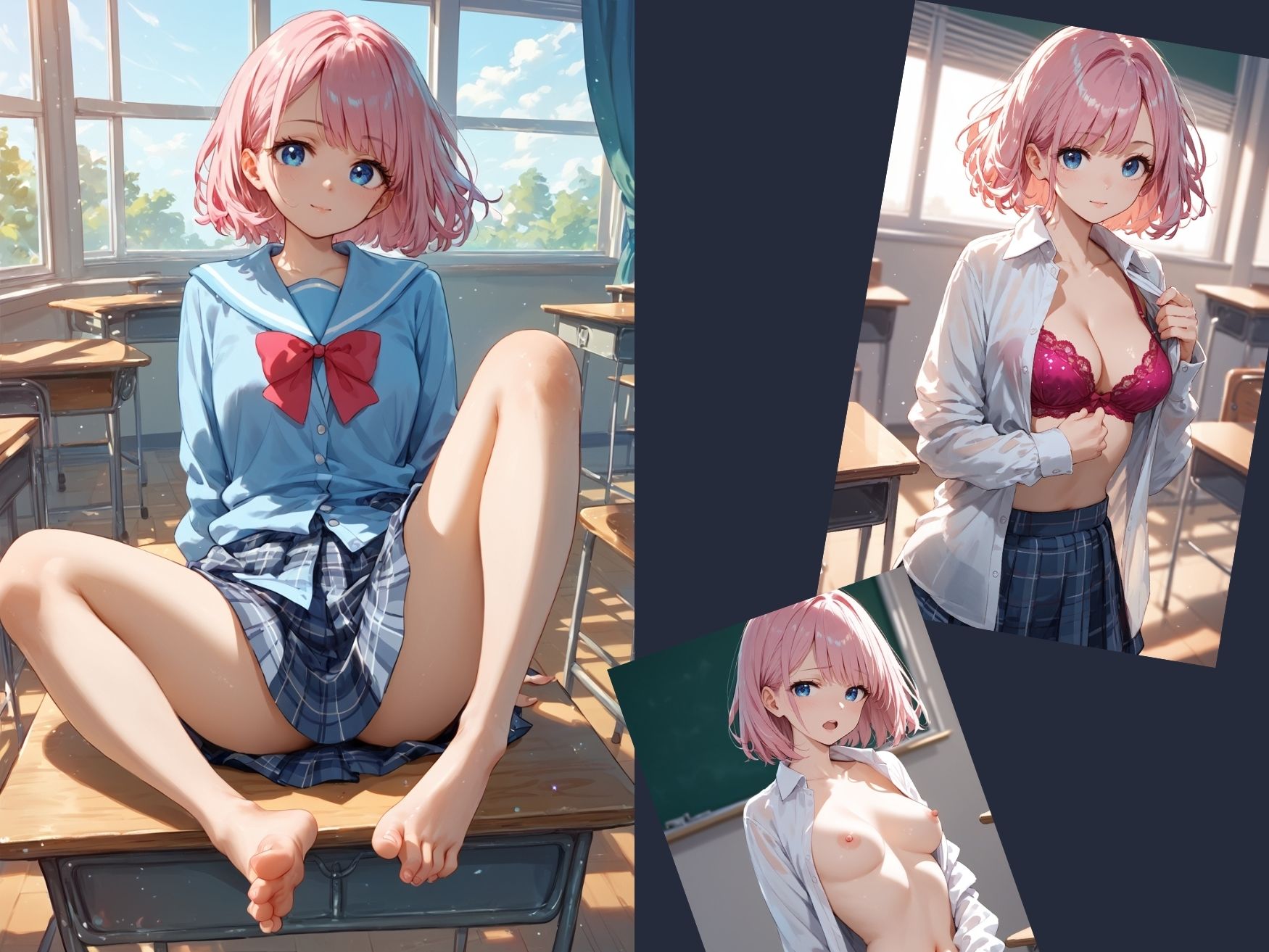 サンプル画像1:2人っきりの夏休み(スタンドアップ彩) [d_643972]