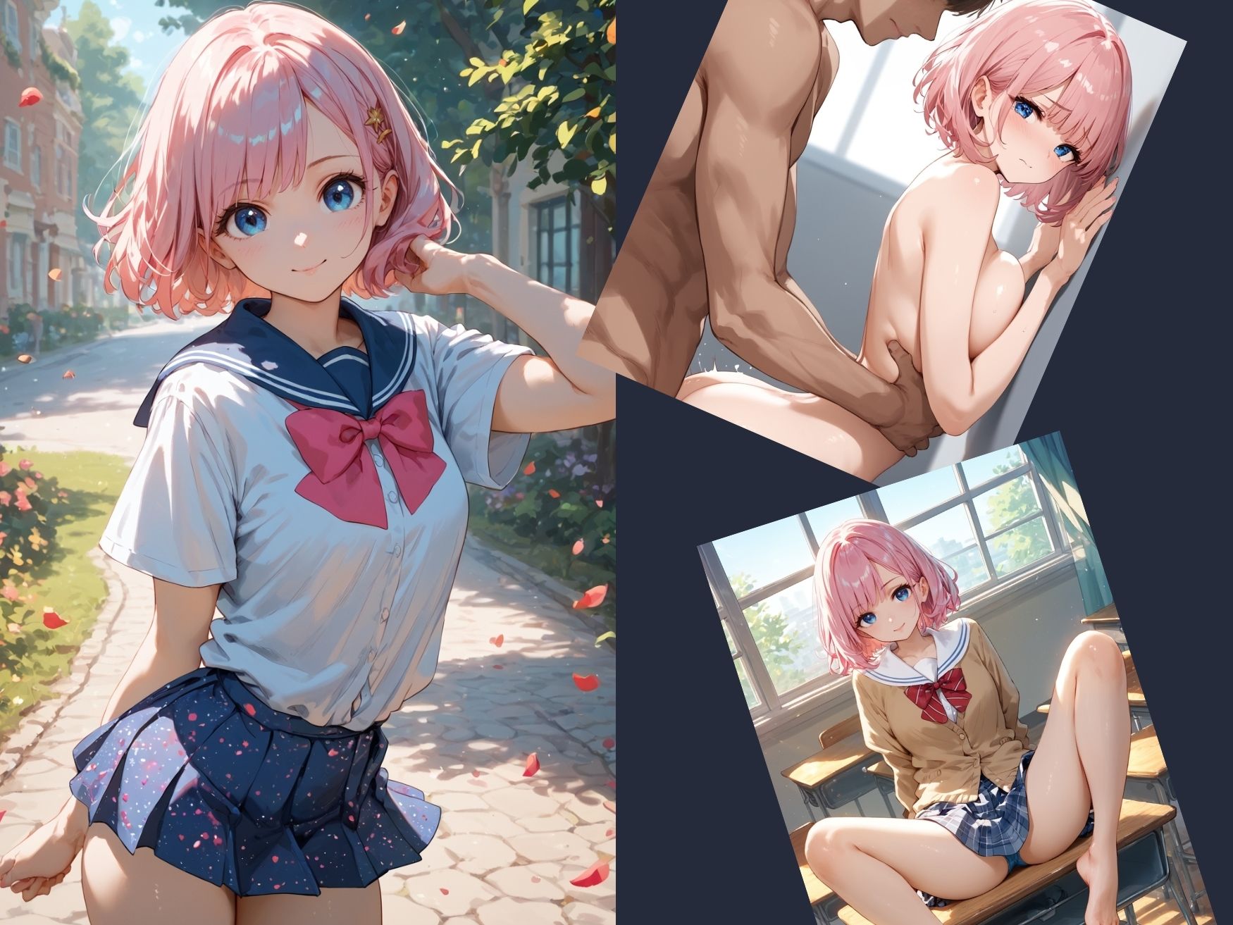 サンプル画像2:2人っきりの夏休み(スタンドアップ彩) [d_643972]