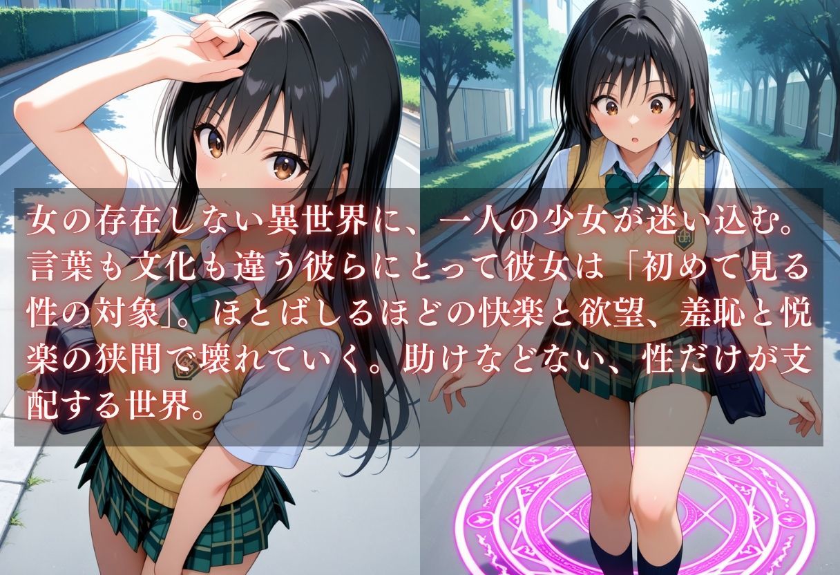 サンプル画像1:異世界転生〜女がいない世界だった〜古手川編(ウリボーデザイン) [d_643989]