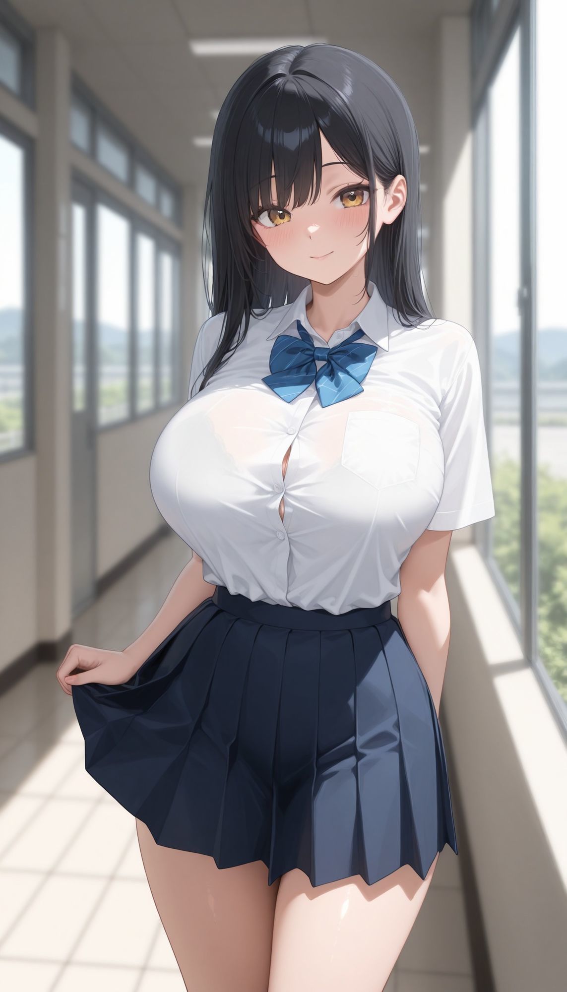 爆乳肉便器〜清楚系、堕ちる〜 画像1