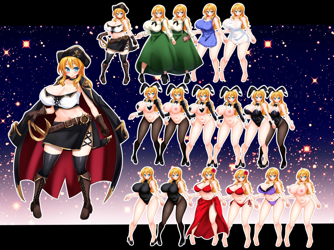 サンプル画像2:立ち絵素材集 ファンタジーキャラ(水の木) [d_644071]