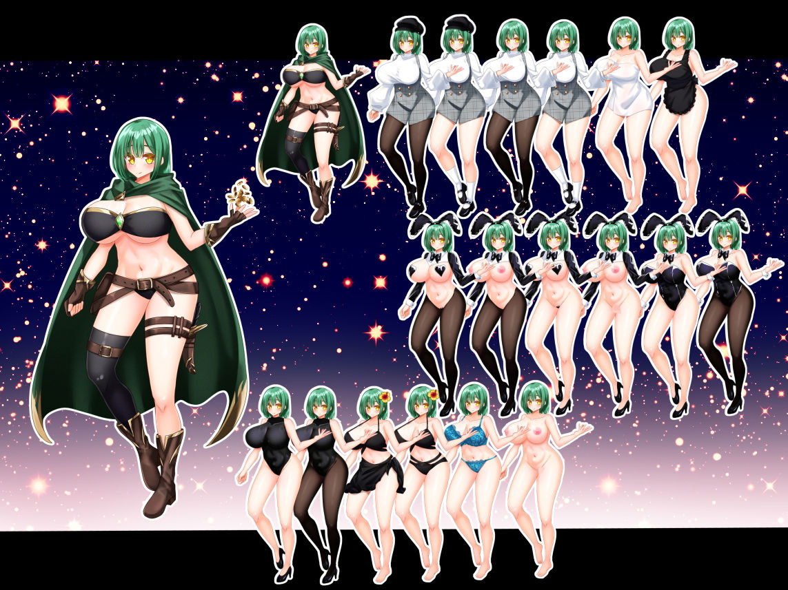 立ち絵素材集 ファンタジーキャラ 画像3