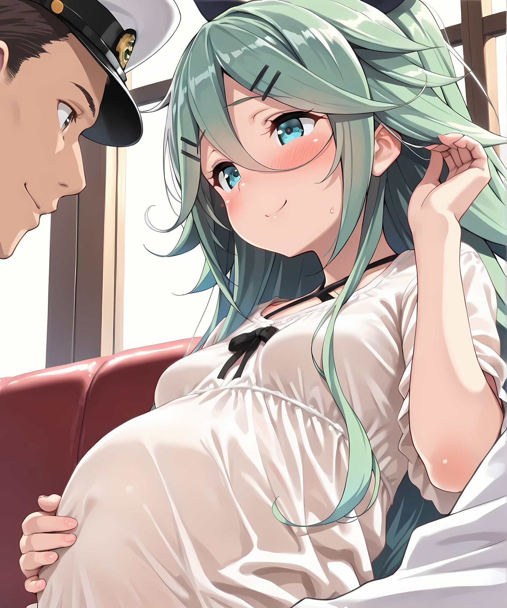 サンプル画像3:山風とイチャラブ、そして彼女はママになった(遥野ましろ) [d_644076]