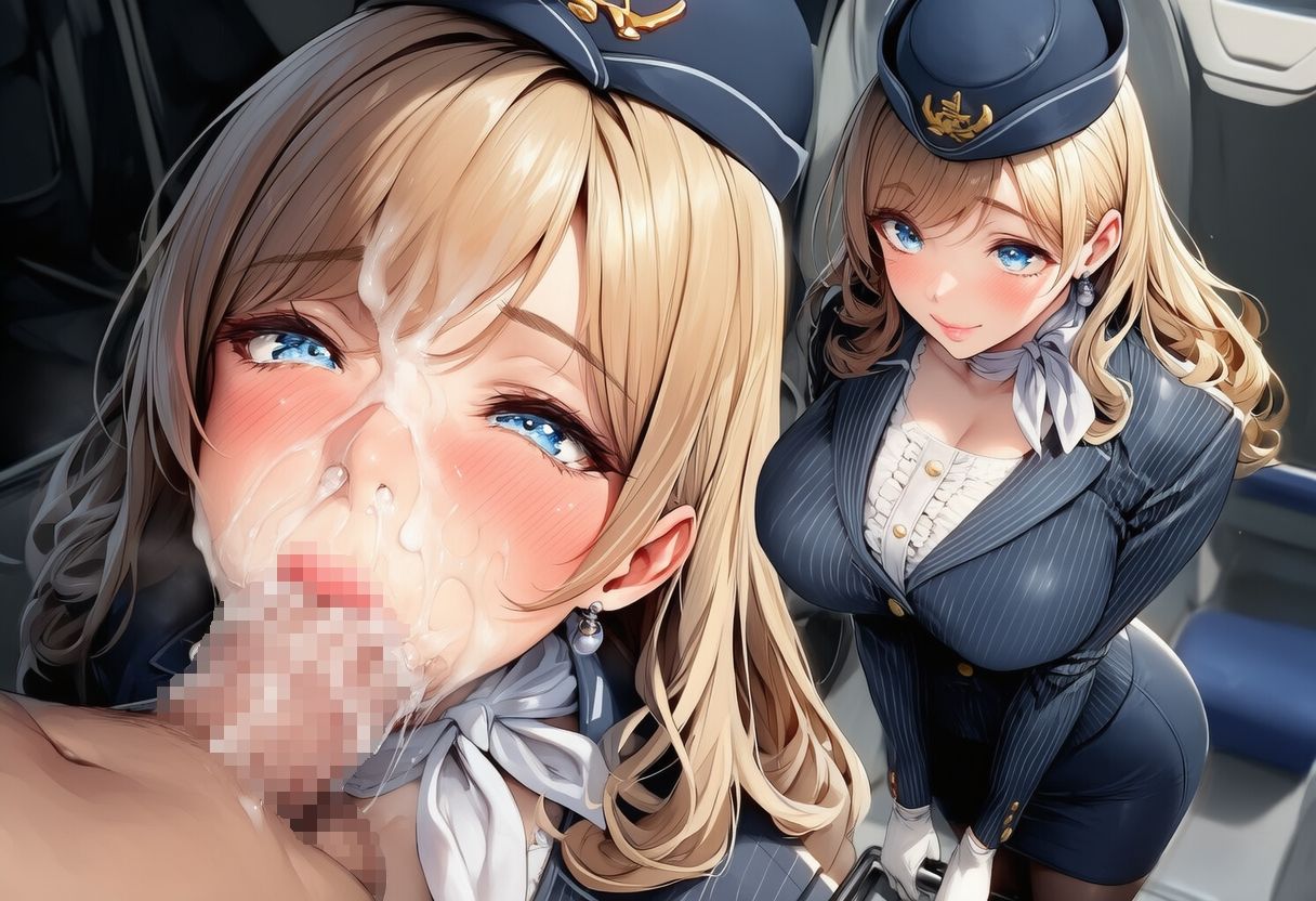 サンプル画像6:制服CA 生ハメ・顔ズリ・種付けプレス(Rio’sラボ) [d_644086]