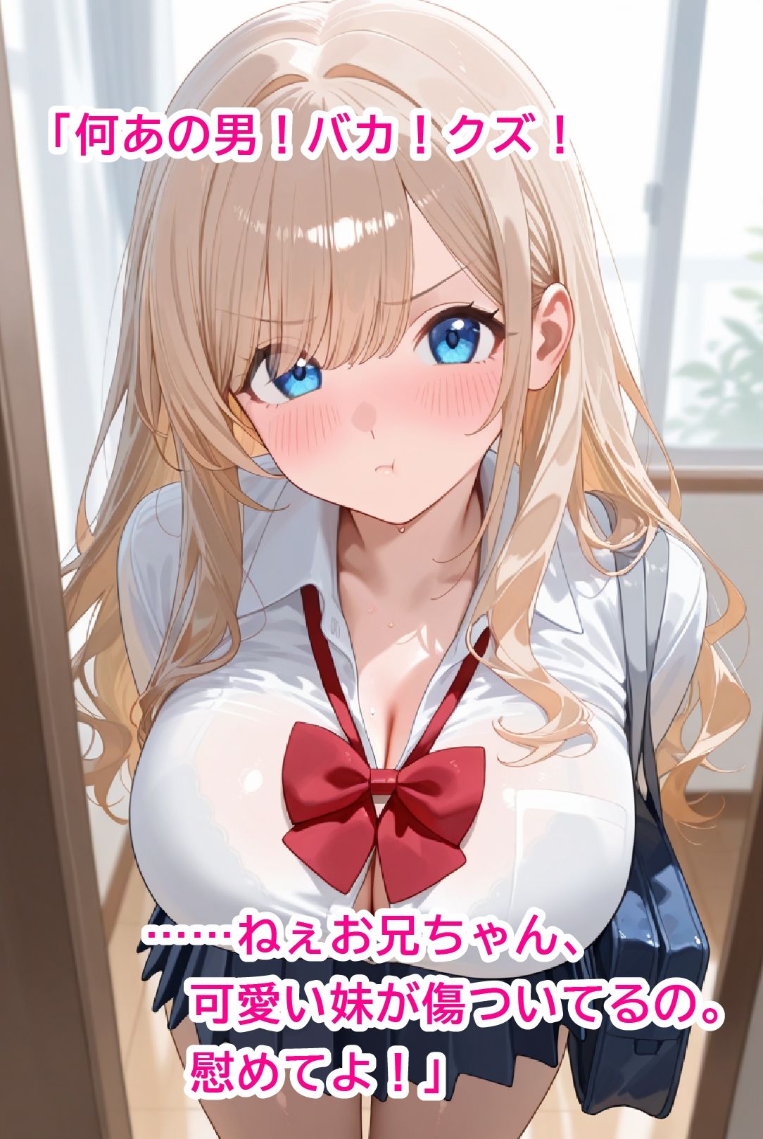 サンプル画像2:生意気妹にイタズラ中(あなたを満たします) [d_644155]