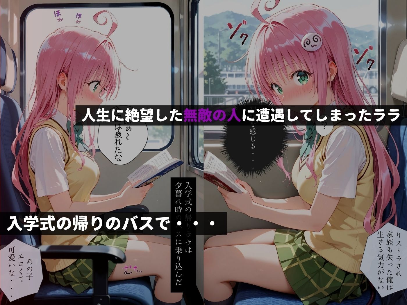 サンプル画像1:痴●バス〜無敵の人に犯●れた女子●生達〜ララ編(violence  boy) [d_644188]