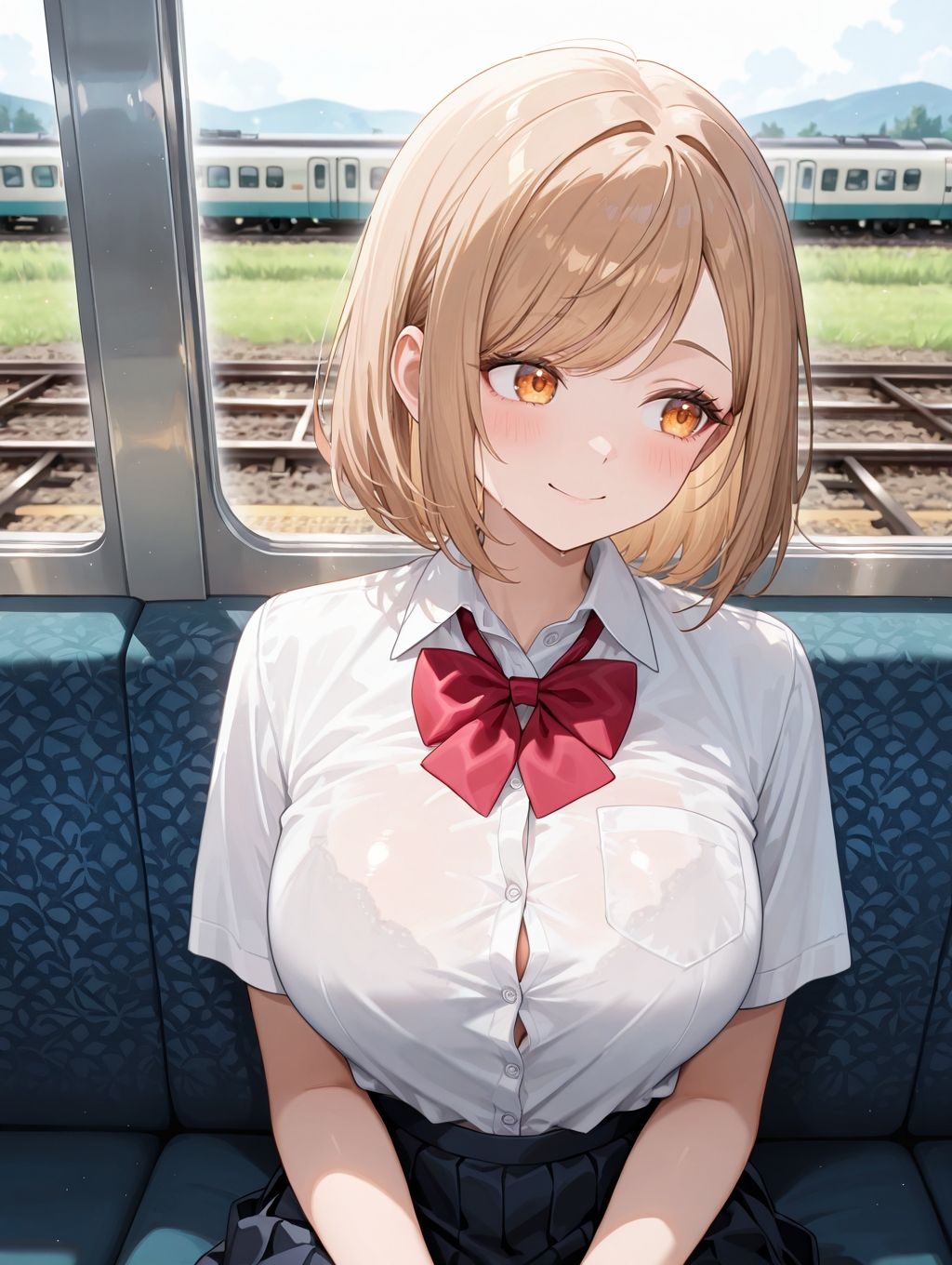毎朝電車で出会う制服の天使に我慢できずについに手を出してしまった 画像2