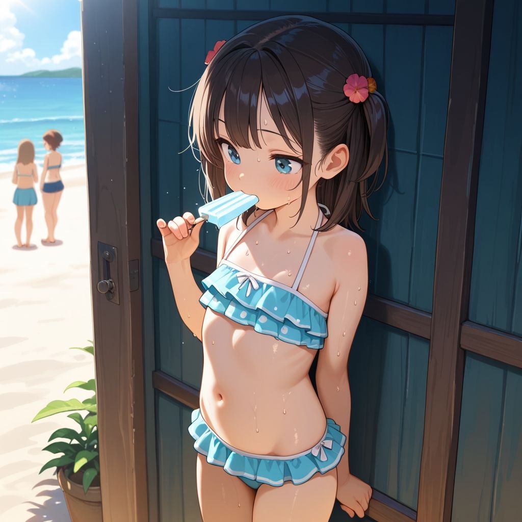 AI美少女50態！ロリっ娘集合！ サンプル画像 5
