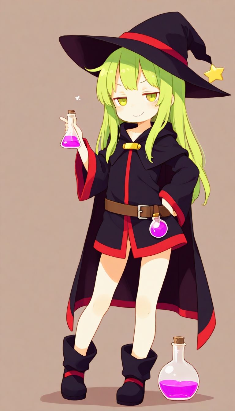 黒魔法使いちゃんが放尿したりお漏らししちゃうCG集 サンプル画像 4