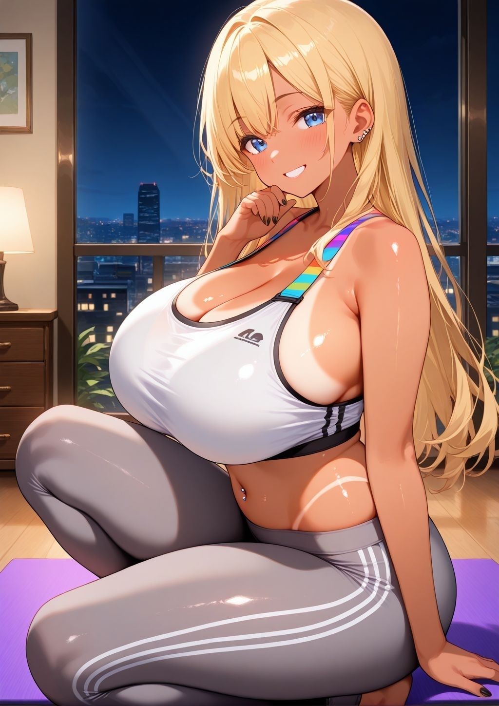 サンプル画像1:シコシコワークアウト(こむぎ) [d_644370]