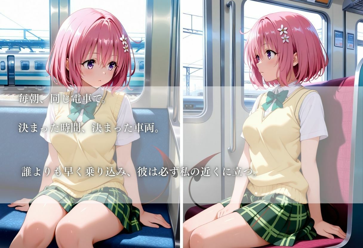 サンプル画像1:電車痴●され、妊娠した件〜モモ・ベリア・デビルーク編〜(REBASE26) [d_644414]