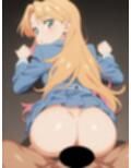 『瑠〇の宝石』ヒロイン脱がしてみた ムキムキ色黒モブがヤリたい放題 スマホでも見やすい縦型 シチュエーション＆クオリティ厳選済み300枚！