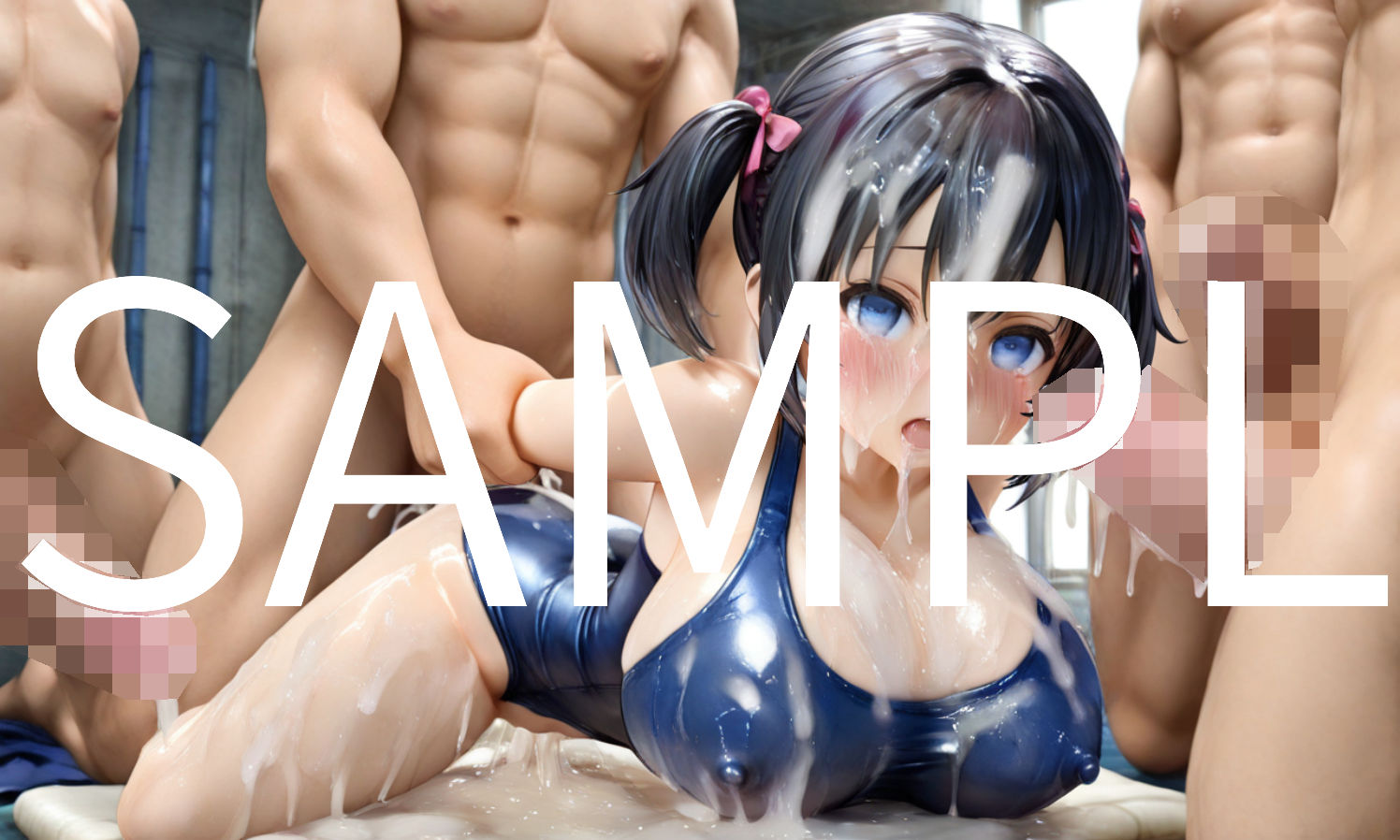 フィギュアぽいのぶっかけCG サンプル画像 3