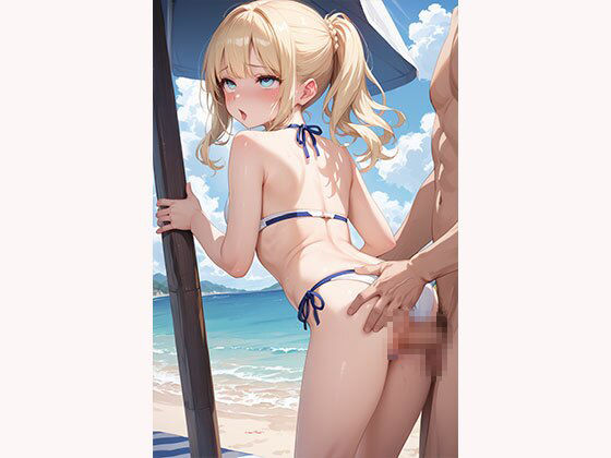 サンプル画像2:金髪美女の妹の誘惑に負けてHする話(みるく農場) [d_644615]