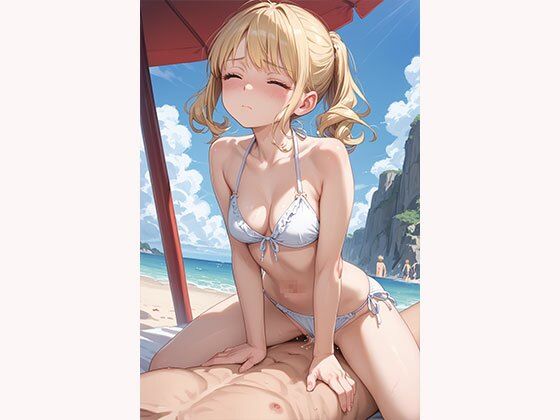 サンプル画像6:金髪美女の妹の誘惑に負けてHする話(みるく農場) [d_644615]