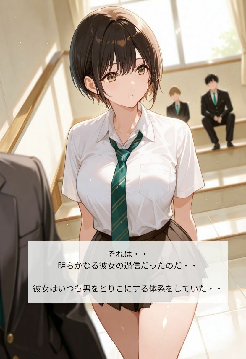 サンプル画像3:男子校潜入  輪〇されました(あんず) [d_644691]