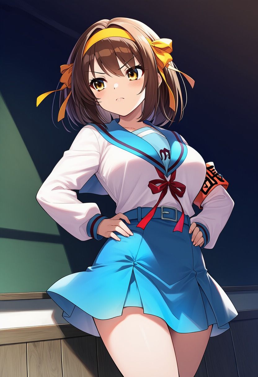 サンプル画像2:ハルヒ vs ぬるぬる触手(Nakki_触手・ヒロピン) [d_644694]