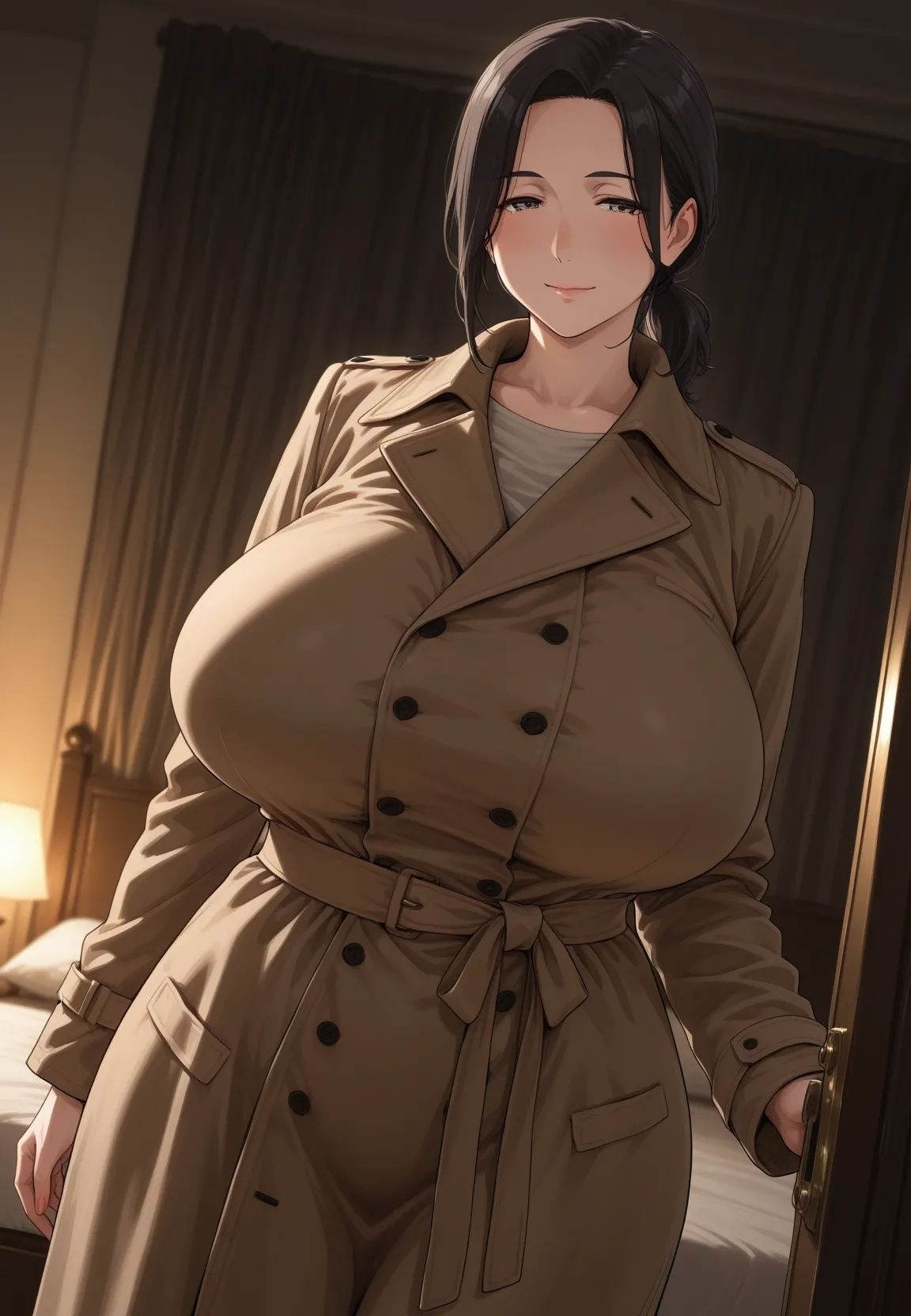 神崎みれい（39歳）  ムラムラが止まらない年上女性とお泊りエッチ 画像1