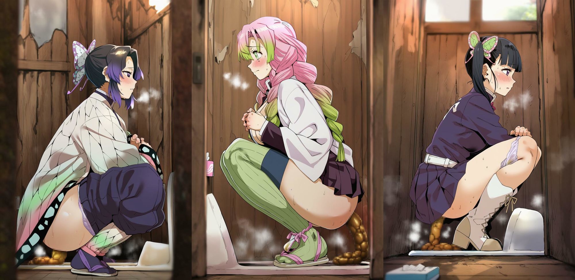 サンプル画像5:鬼〇の刃 脱糞スカトロCG集(スカトロ工房) [d_644739]