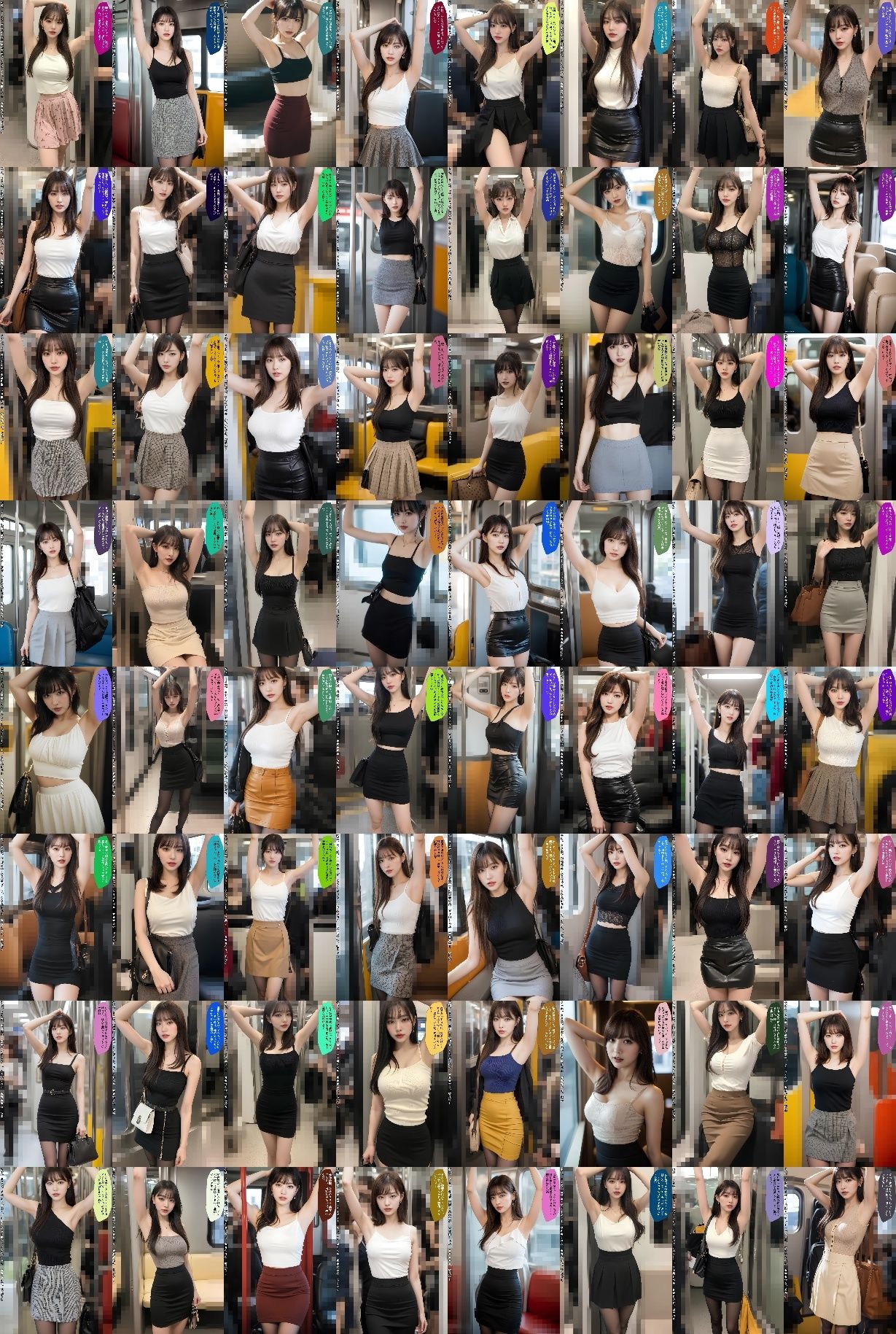 ワキミセ痴女電車 〜朝イチでヌかせてあげる〜 画像9