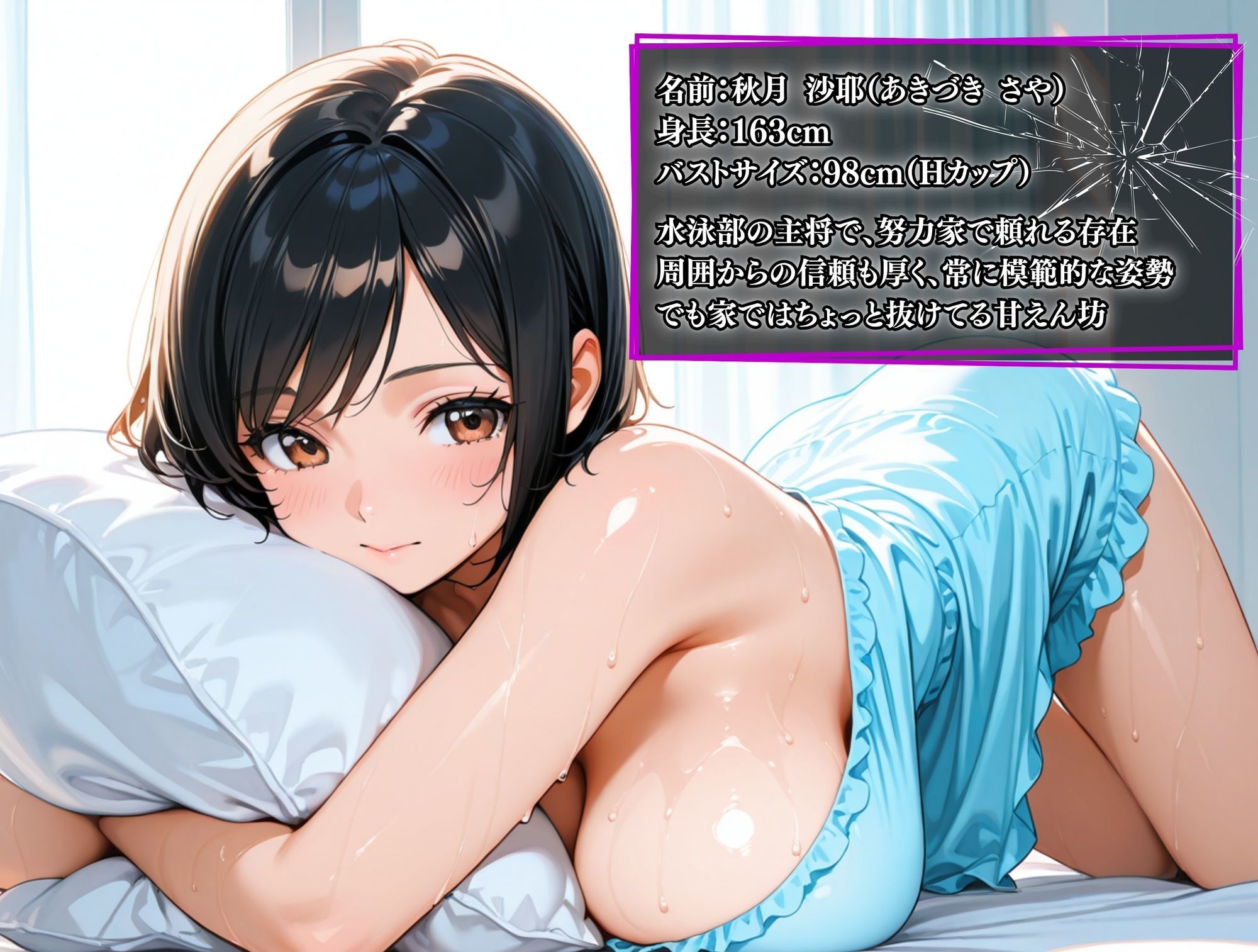 サンプル画像2:目隠し拘束  妹快楽堕ち(どまんなか) [d_644818]