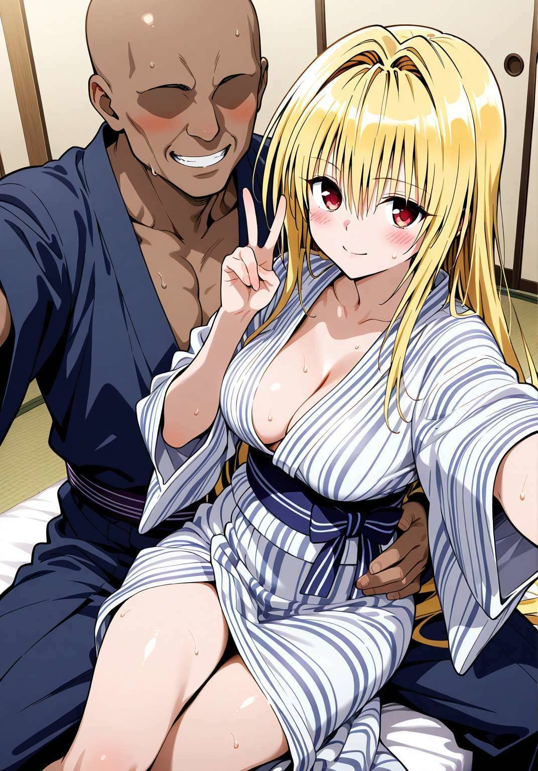 サンプル画像1:温泉旅行、裏切りの夜に乱れるヤミ1(zirouya) [d_644844]