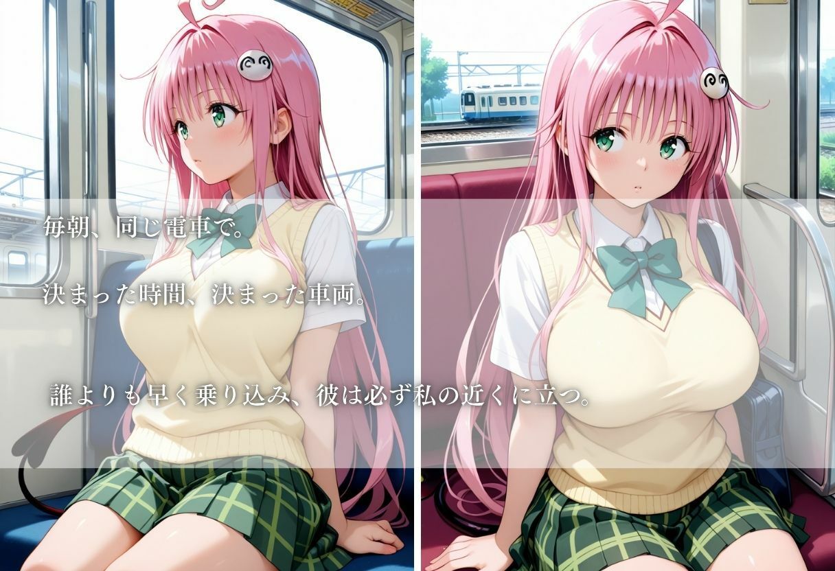 サンプル画像1:電車痴●され、妊娠した件〜ララ・サタリン・デビルーク編〜(REBASE26) [d_645028]