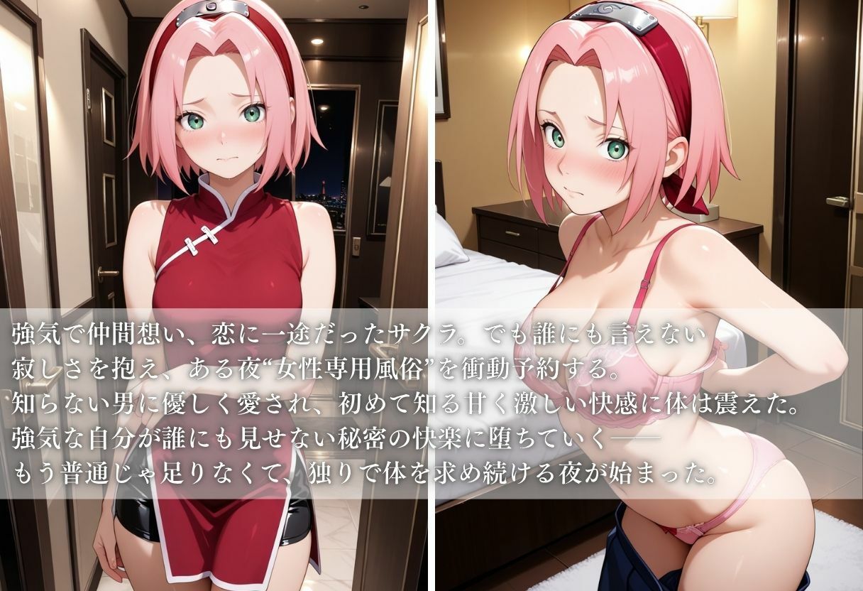 サンプル画像1:強気なサクラが誰にも言えない秘密の快楽に溺れる夜(ちゅるんこ堂) [d_645041]