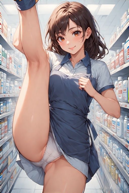 ドラッグストア幼馴染再会パンチラ画像集 画像5