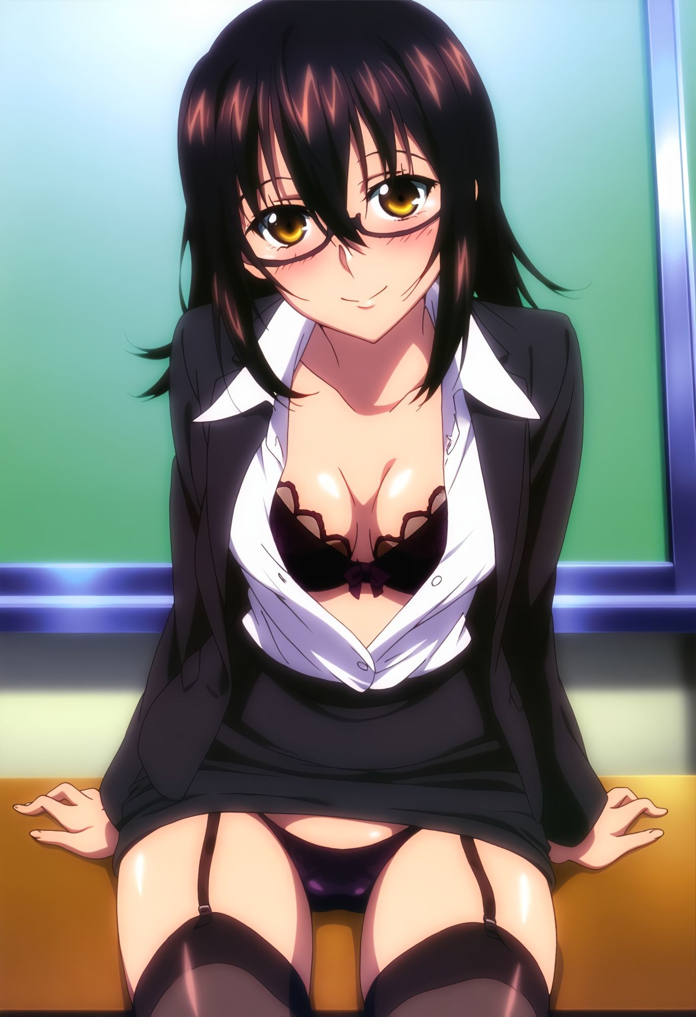 サンプル画像2:【スト〇イク・ザ・ブ〇ッド】姫〇雪菜  教師シチュCG集(ヘルシンキ) [d_645049]