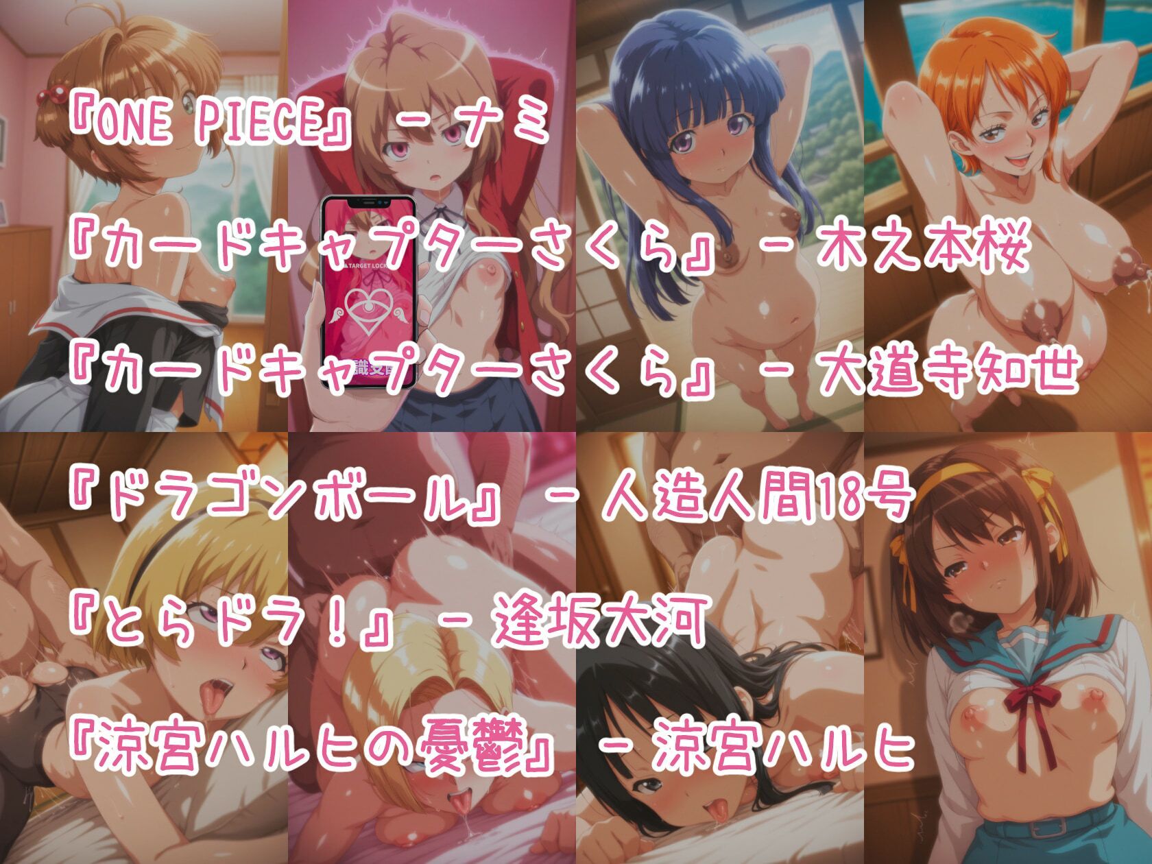 サンプル画像1:催○スマホでヒロイン洗脳 ＃01 -アニメヒロイン妊娠堕ちコレクション-(にじはら研) [d_645148]