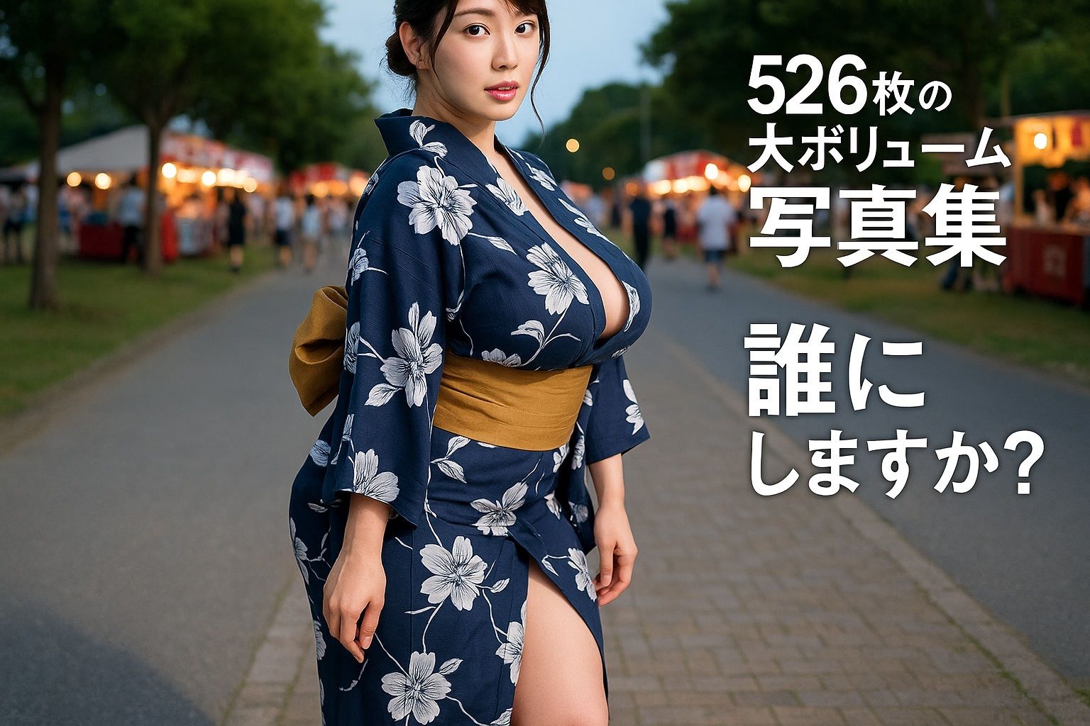 浴衣の女性達 画像6
