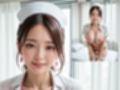 ナース服の下にエロ水着を着てくれるエッチな看護婦さん