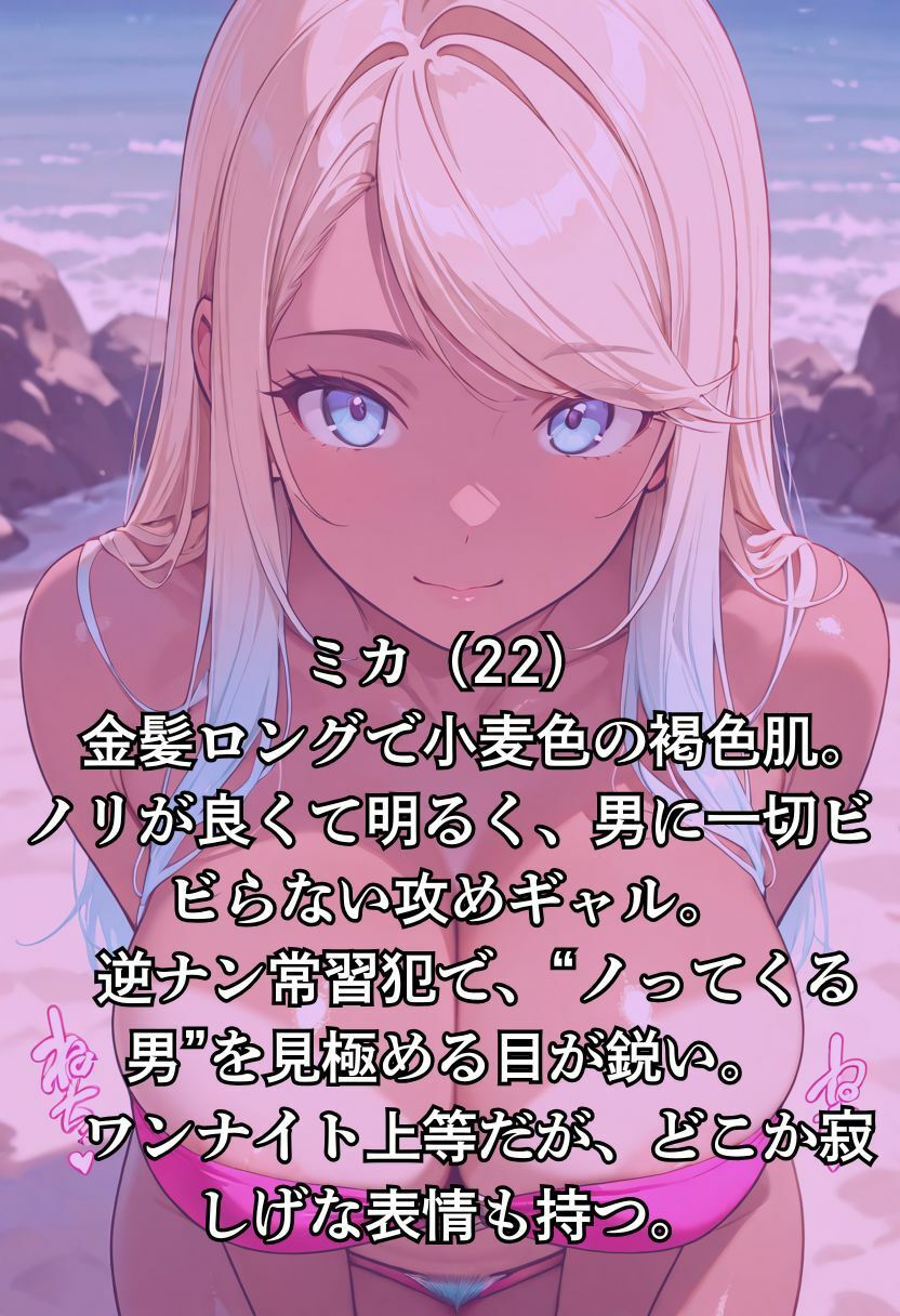 サンプル画像1:逆ナンビーチ！〜Day2〜(50パーセントスタジオ) [d_645470]