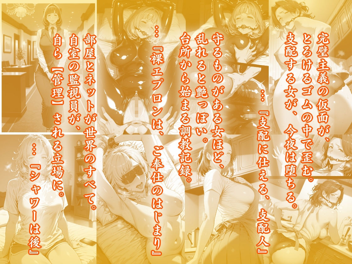 サンプル画像6:隠れM女さんの調教観察録 〜理性を超えて快楽に屈した 才女たちの調教記録集〜(マタタイ補完室) [d_645487]