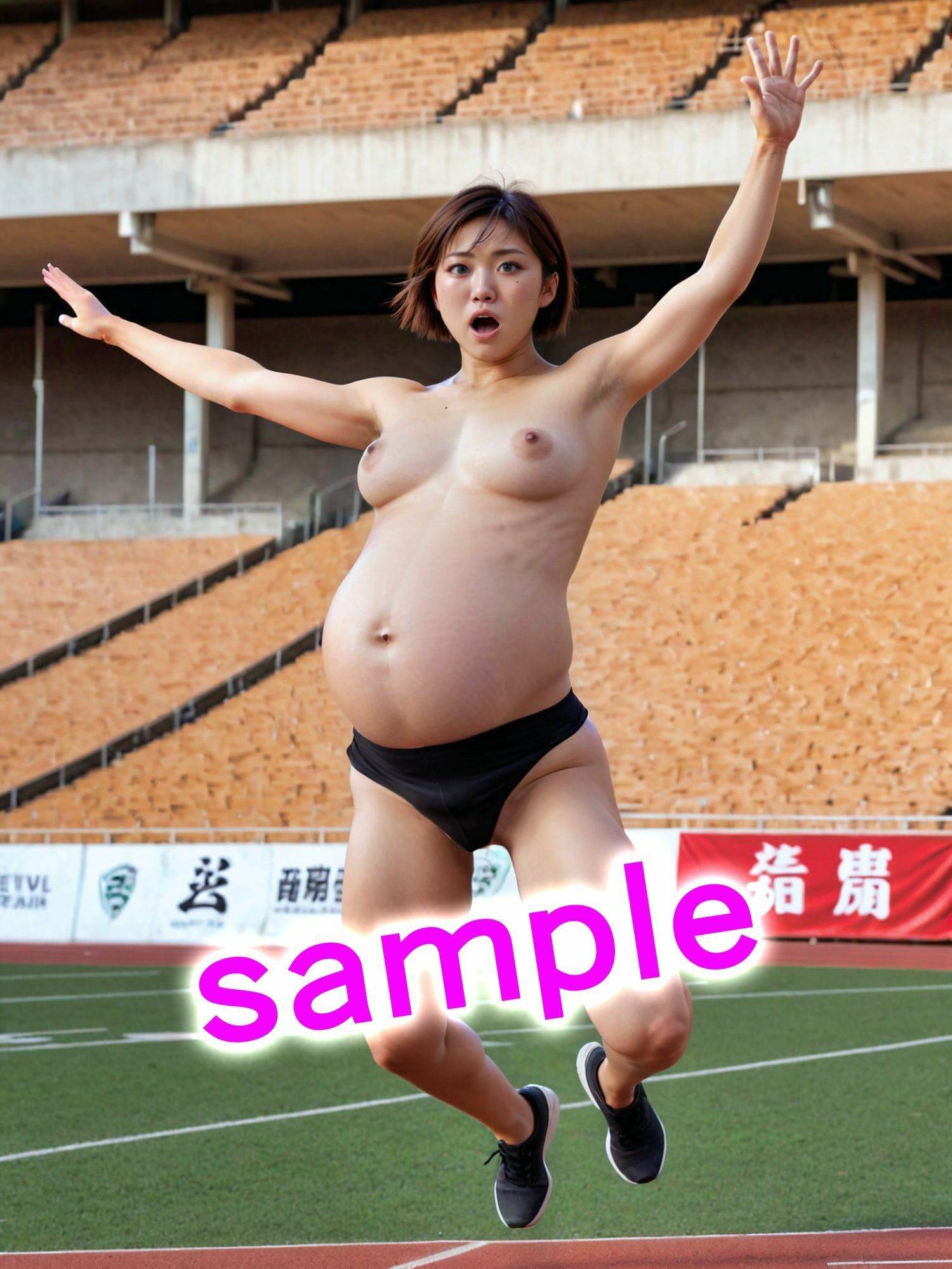 サンプル画像3:【妊婦 ＆ ロケット乳】 FTR作品集2(フュージョントゥリアリティ) [d_645510]