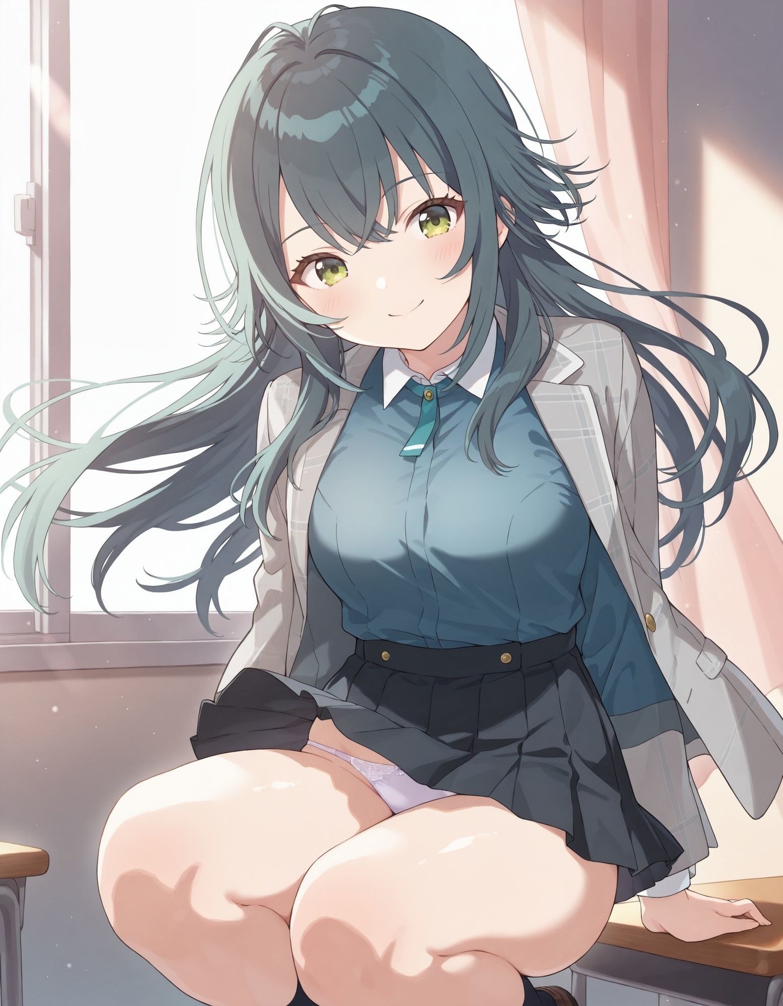 月〇手毬のパンチラ〜制服編〜 画像7